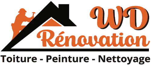 Logo WD Rénovation, artisan couvreur Antibes spécialisé en rénovation toiture et façade